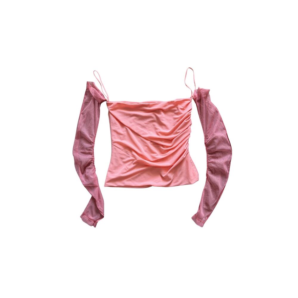 Helmut Lang off shoulder top